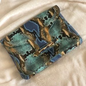 Snakeskin Clutch Elaine Turner Payton Python